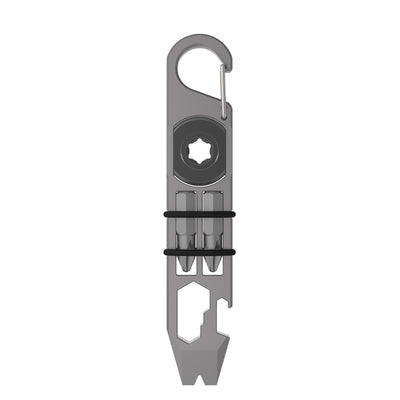 Titanium Falcon EDC Multi-Tool – Ultra-Light Ratchet Pry Bar & Dual Bits