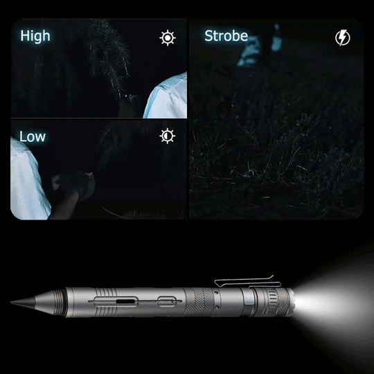 The CoreLite - 6-in-1 Modular Titanium Multitool Pen