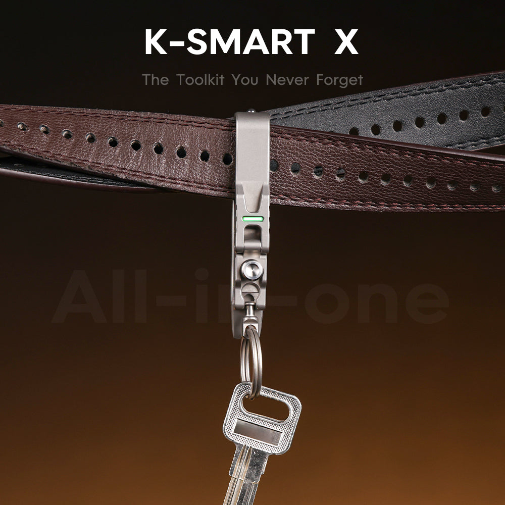 K-Smart X: A Refined Titanium EDC Belt Buckle Toolkit System