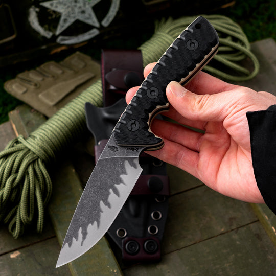 Tiger Edge A8 Tactical Knife – Heavy-Duty Outdoor Fixed Blade Knife