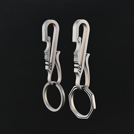 ADD-ONS:Titanium Alloy Phoenix Tail Keychain