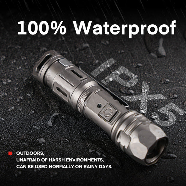 TiScope - The Compact Titanium Zoom Light for Everyday Carry