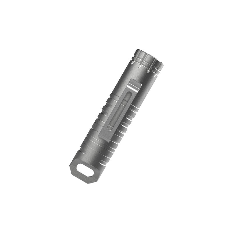 Der Wegfinder: Wiederaufladbare Taschenlampe aus Titan