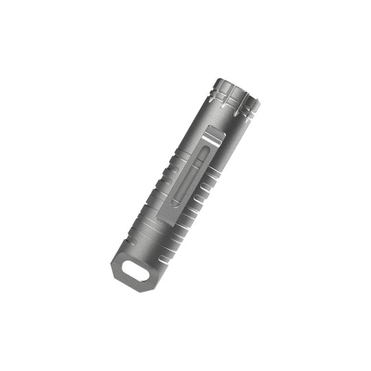 Der Wegfinder: Wiederaufladbare Taschenlampe aus Titan