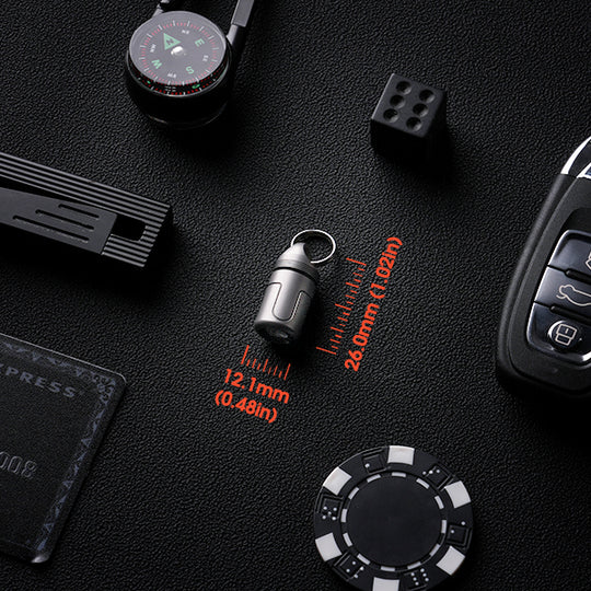 LUMIX Nano Ti— A 100-Lumen Titanium Micro Flashlight