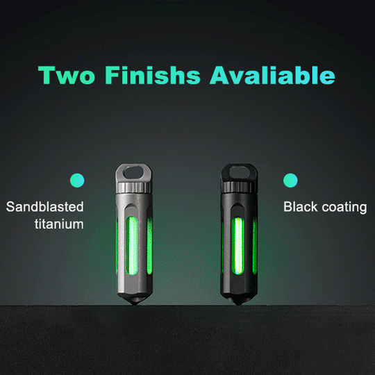 NoxTi - The Tritium Keychain—Carry the Glow. Own the Night
