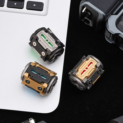 TiSpinx II: A Modular Titanium EDC Spinner Pendan