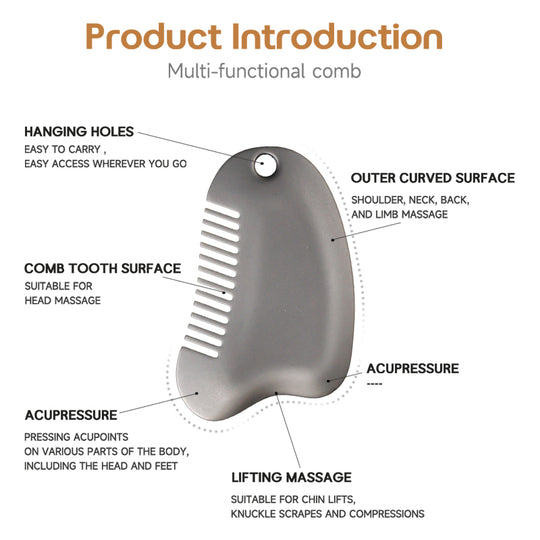 PebbleTouch: The Portable Titanium Muscle Scraper for Relief