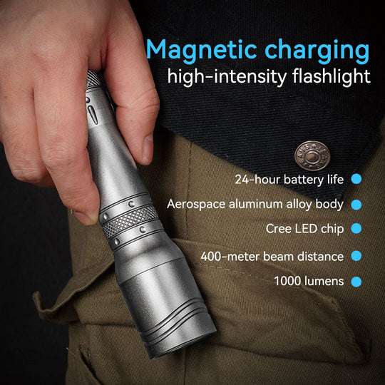 The Lightpalm｜Portable Magnetic Charging Strong LED Flashlight