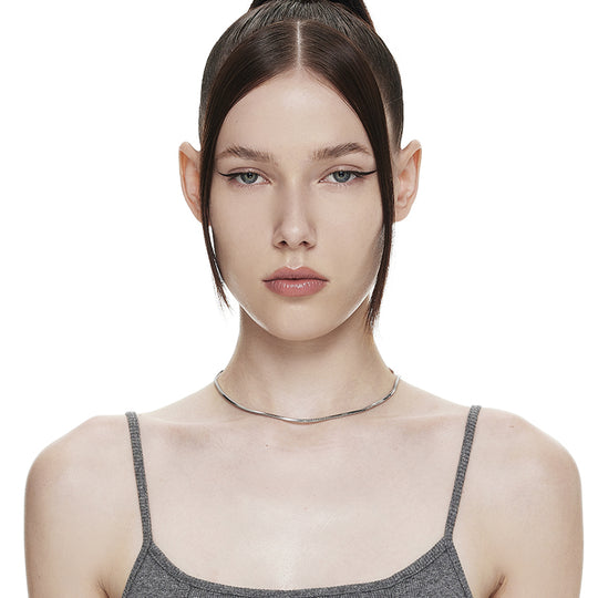 Atlas Chain Necklace – Square Snake Design, Unisex 316L Stainless Steel