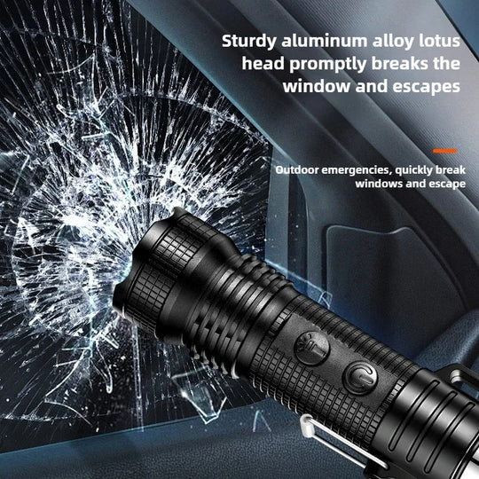 Triple-Thunder Dual Arc Lighter & 3 Lighting Modes Flashlight