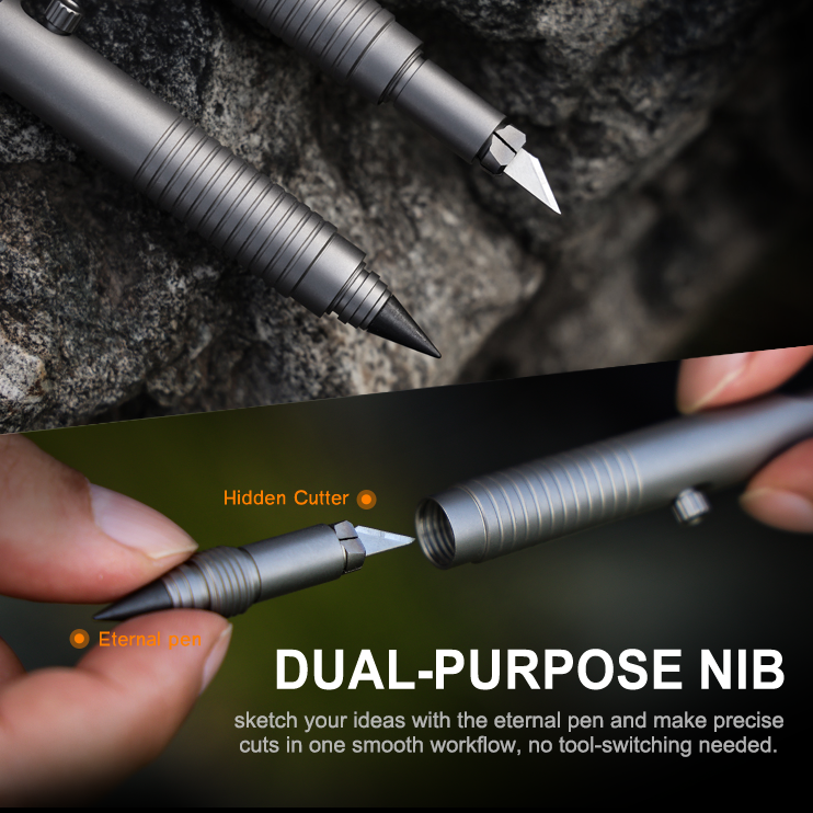Bullet Ant 3.0 - Titanium Tactical Bolt-Action Multi-Tool Pen