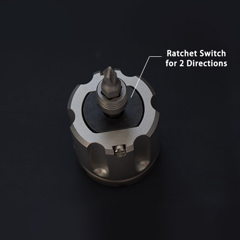 The Revolver - Titanium EDC Screwdriver Fidget Toy