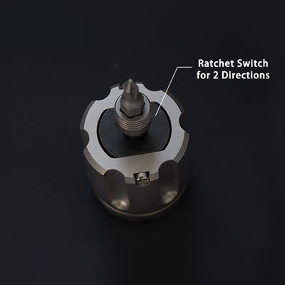 The Revolver - Titanium EDC Screwdriver Fidget Toy