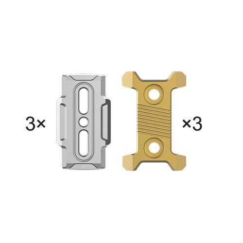 ADD-ONS: Interchangeable "Duo-Finish" Pack For TiSpinx II
