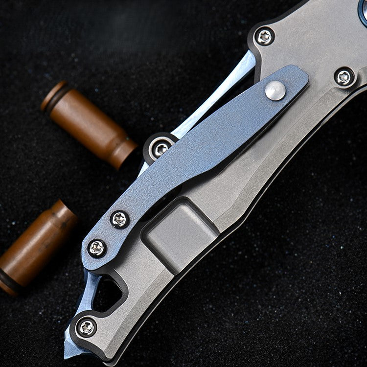 ShadowRidge M390 – Carbon Fiber Titanium Folding Knife