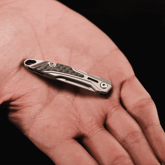 NickBlade - Titanium Micro Folding Knife for EDC Tasks
