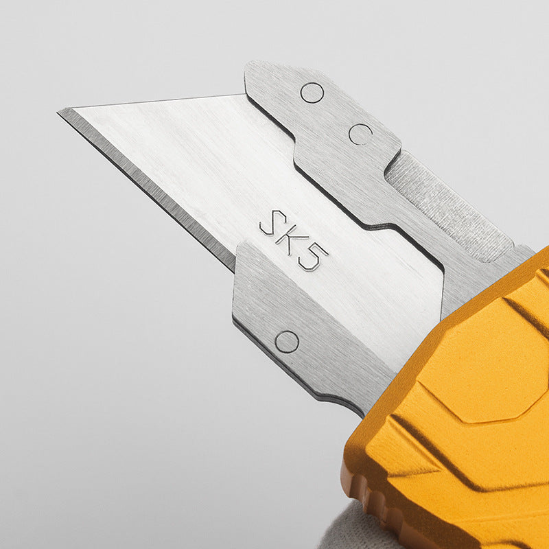 MetalScribe : Aircraft-Grade Aluminum Straight-Spring Utility Knife