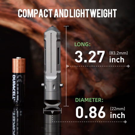 Vaultik - Magnetic Quick-Release Titanium EDC Capsule
