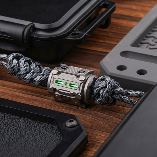 TiSpinx II: A Modular Titanium EDC Spinner Pendan