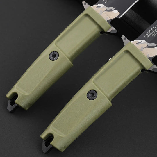 Geotech Harpoon Elite – Tactical Tanto Survival Spear-Knife | 13.8" N690Co Steel