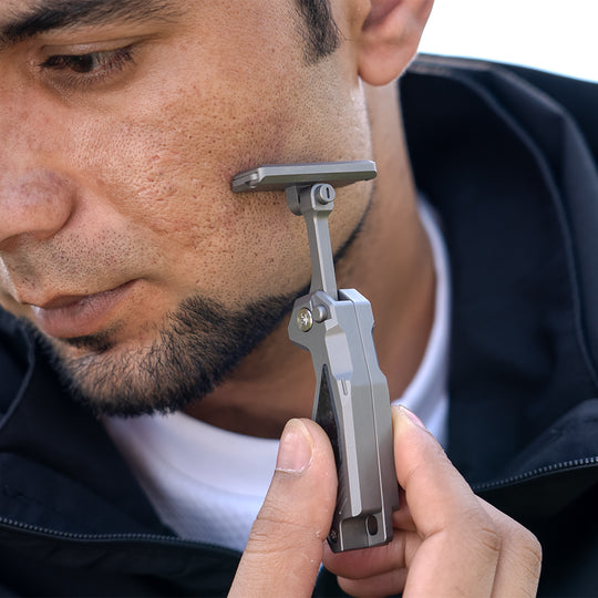 FoldRazor: A Titanium Folding Razor Inspired by EDC Tool