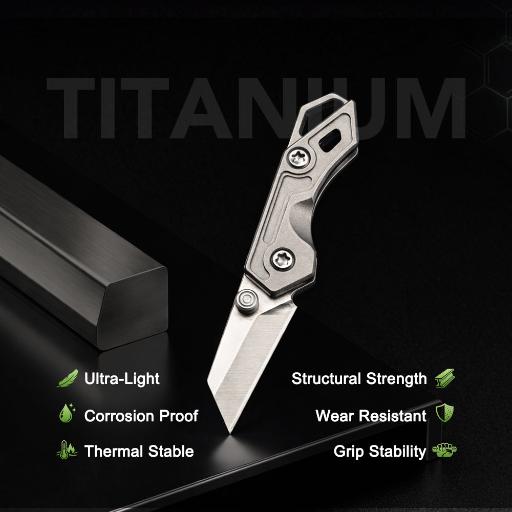 Natanto: A Real Micro Folding Knife | Ti EDC Reimagined