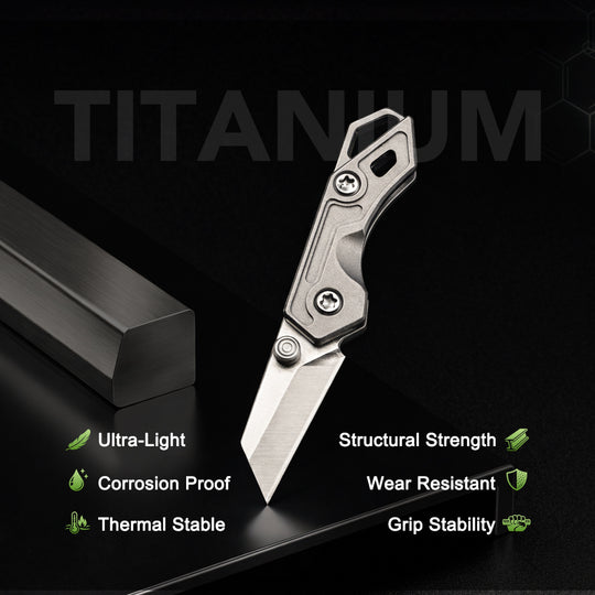 Natanto: A Real Micro Folding Knife | Ti EDC Reimagined