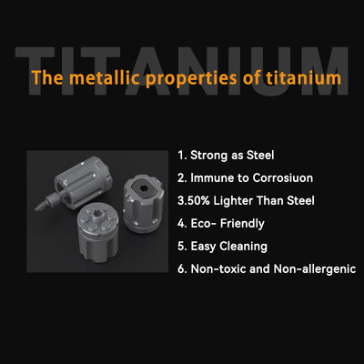 The Revolver - Titanium EDC Screwdriver Fidget Toy