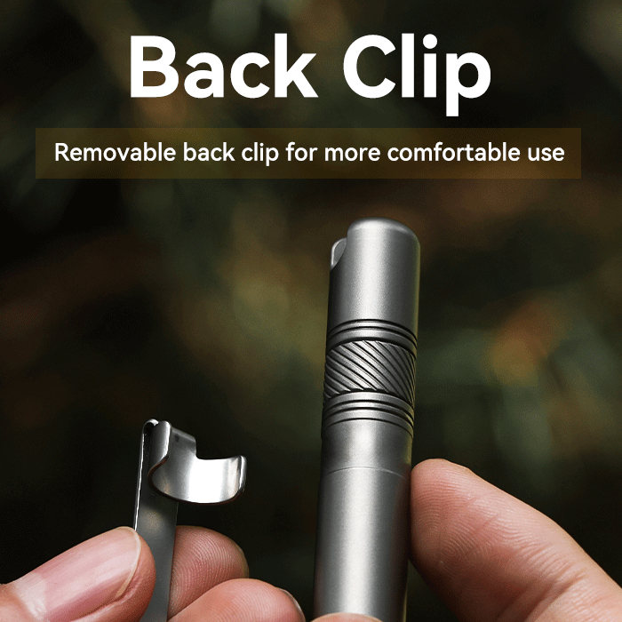 The OmniPen: Titanium Pocket Tool with 5 Smart Functions
