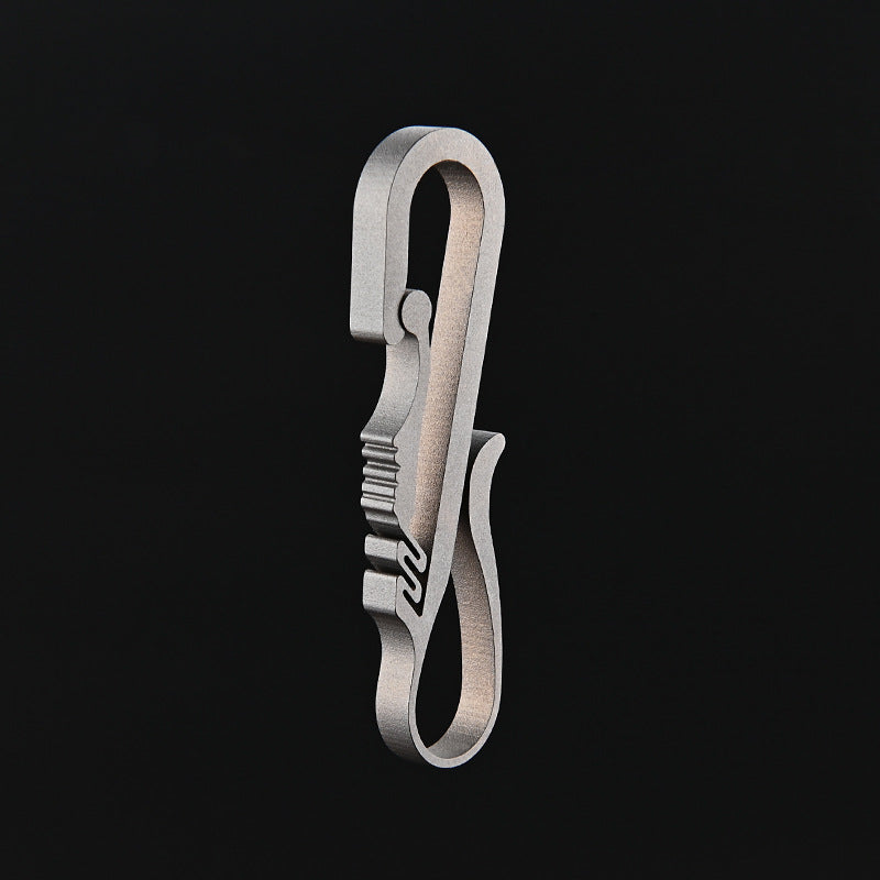 ADD-ONS:Titanium Alloy Phoenix Tail Keychain