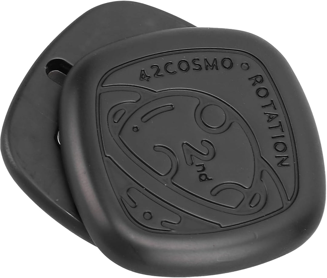 Cross-Lock Metal Push Fidget Slider:EDC Stress Relief Clicking Coin Toy