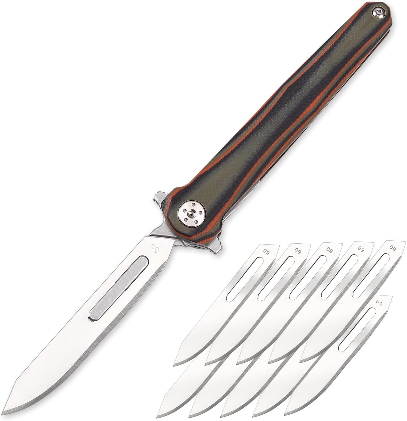ViperFold: Carbon Steel Folding Scalpel Knife