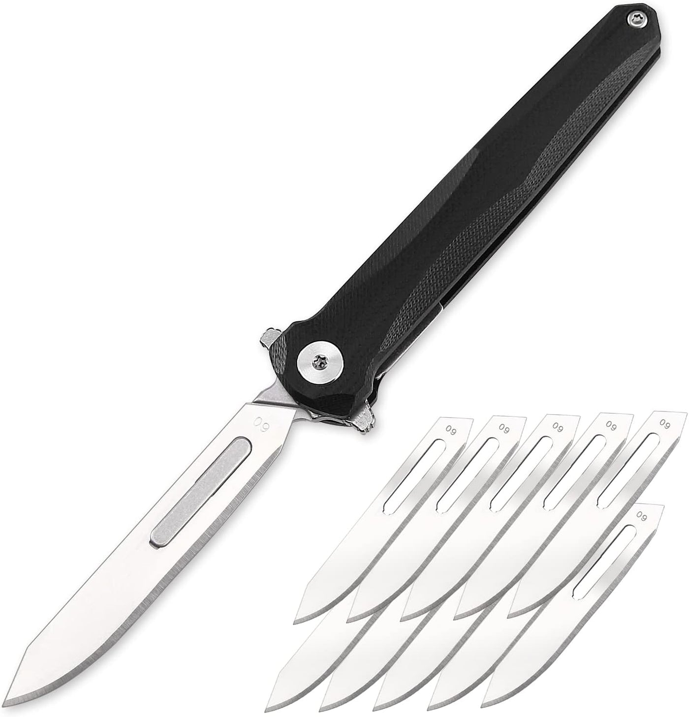 ViperFold: Carbon Steel Folding Scalpel Knife