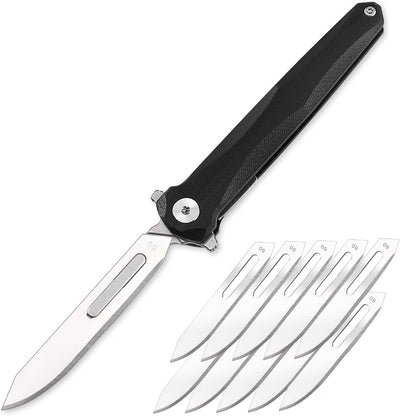 ViperFold: Carbon Steel Folding Scalpel Knife