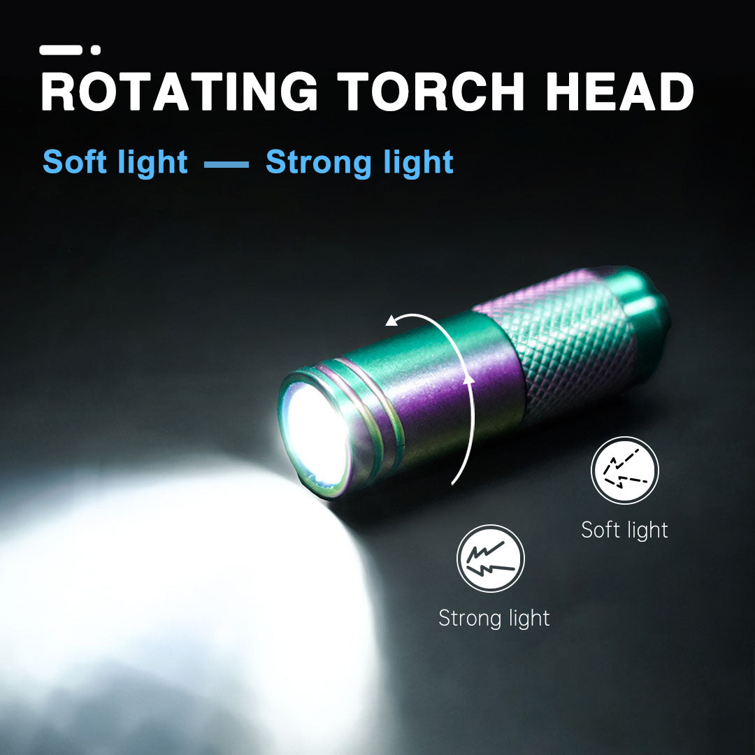 The Brightkey: Mini LED Flashlight