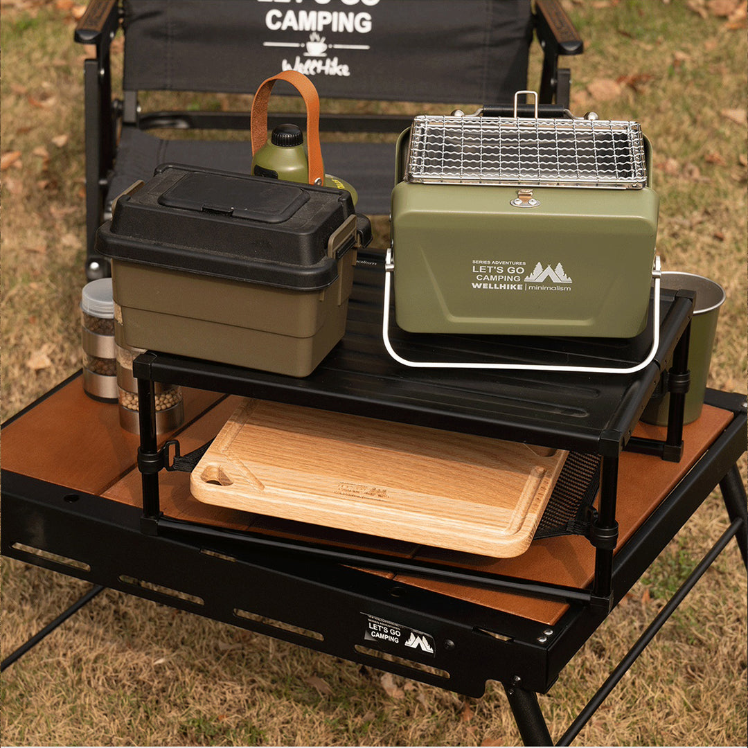 FoldFlame – Foldable Mini BBQ Grill For Camping, Picnics & Outdoor Cooking