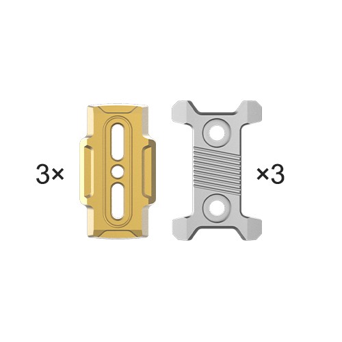 ADD-ONS: Interchangeable "Duo-Finish" Pack For TiSpinx II