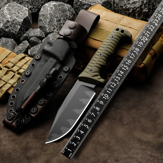 IronClad DC53 Tactical Fixed Blade Knife | 7mm Full-Tang Survival Knife