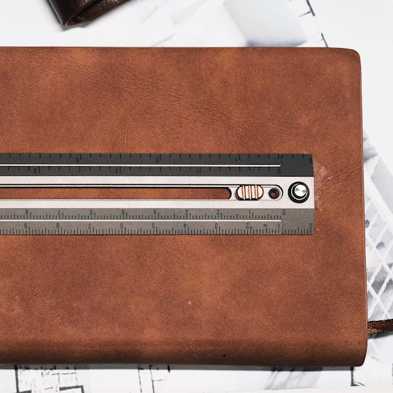 AllPro Ruler G2|Titanium EDC Measuring Tool That Does It All