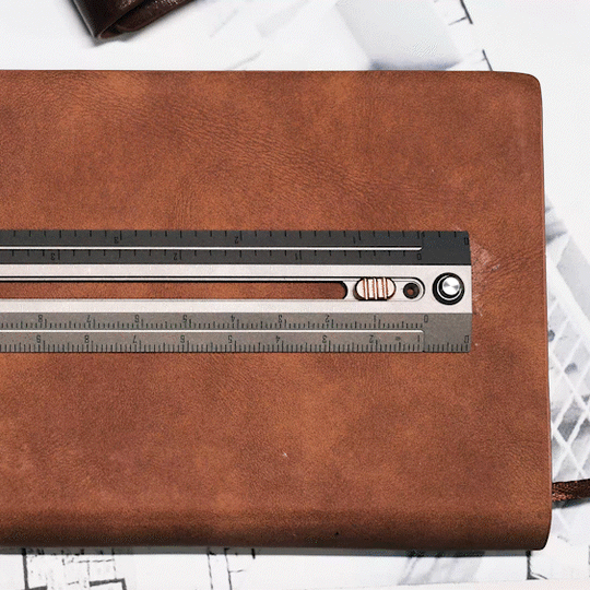 AllPro Ruler G2|Titanium EDC Measuring Tool That Does It All