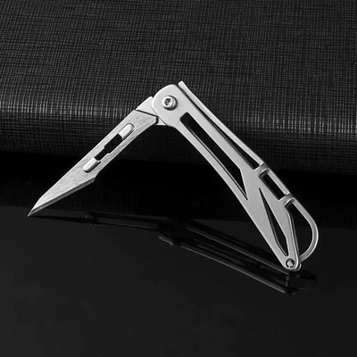 SharpFlex Steel Utility Knife – Replaceable Surgical Blade for Precision Cutting