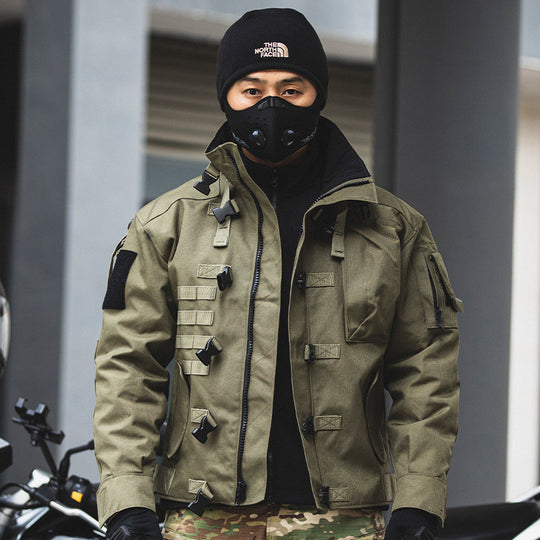 Invisible Fortress2.0: High-Performance Outdoor Waterproof Shell Top Mens Coat