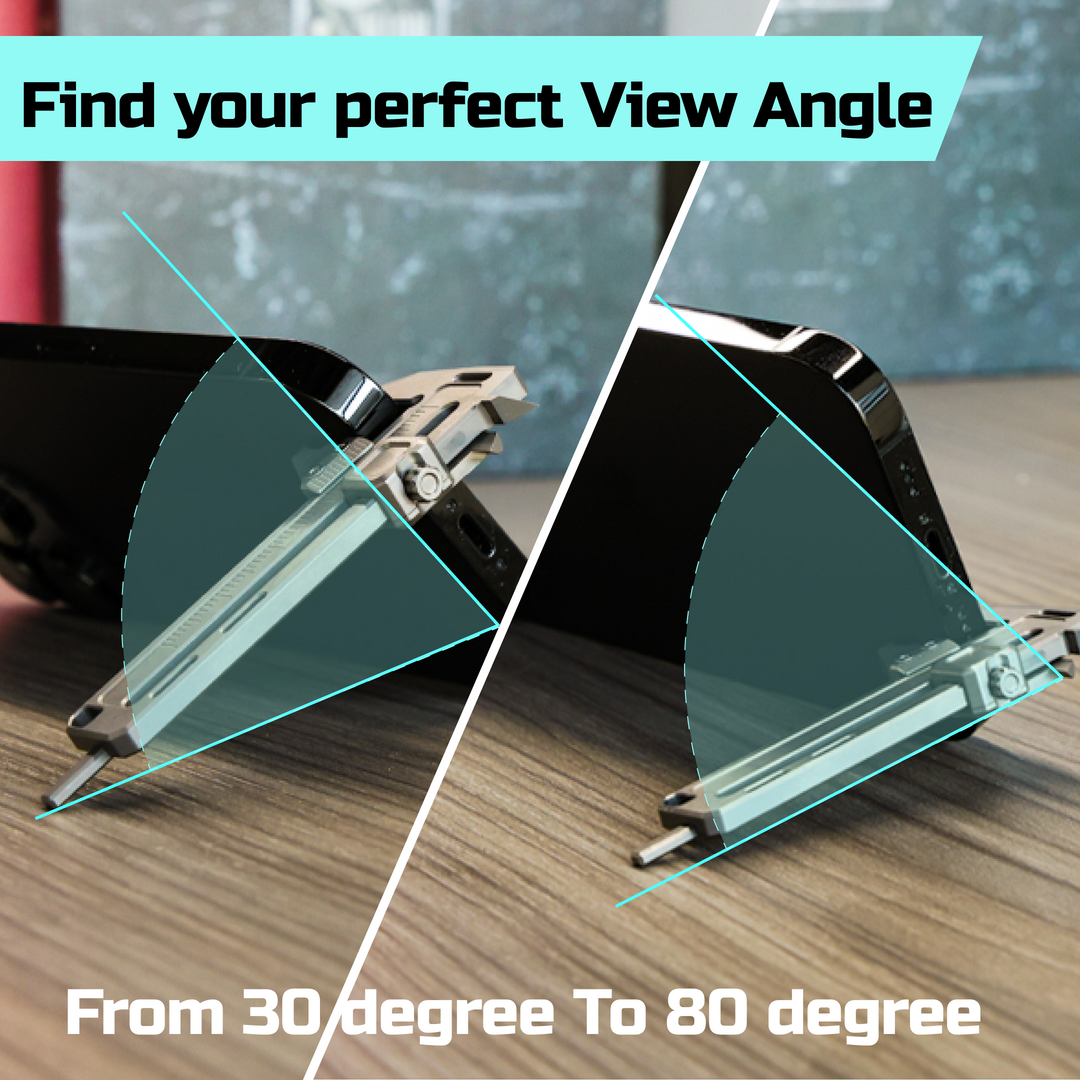 TiCal Pro -  Titanium Mini Caliper, EDC Perfection for Phone Stand.