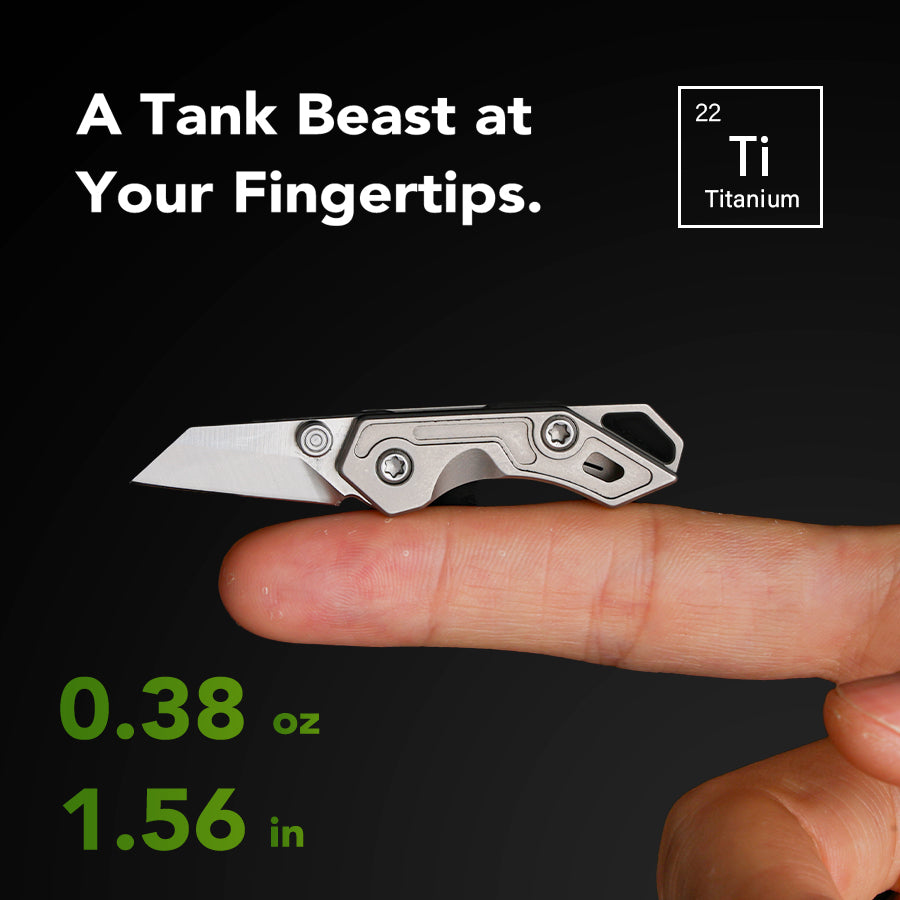 Natanto: A Real Micro Folding Knife | Ti EDC Reimagined