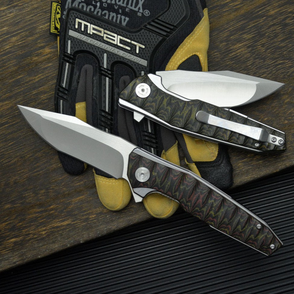 Python Army Knife Python D2 Heavy-Duty Folding Knife β G10 Tactical Survival Blade β Edctitan