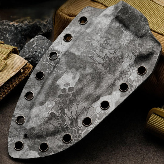 Savage Angel | CPM-3V Full Tang Bushcraft Knife for Camping & Hunting