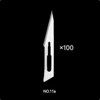 ADD-ONS: #10, #11a & #15 Replacement Scalpel Blades for KeyKnife(100 pcs)