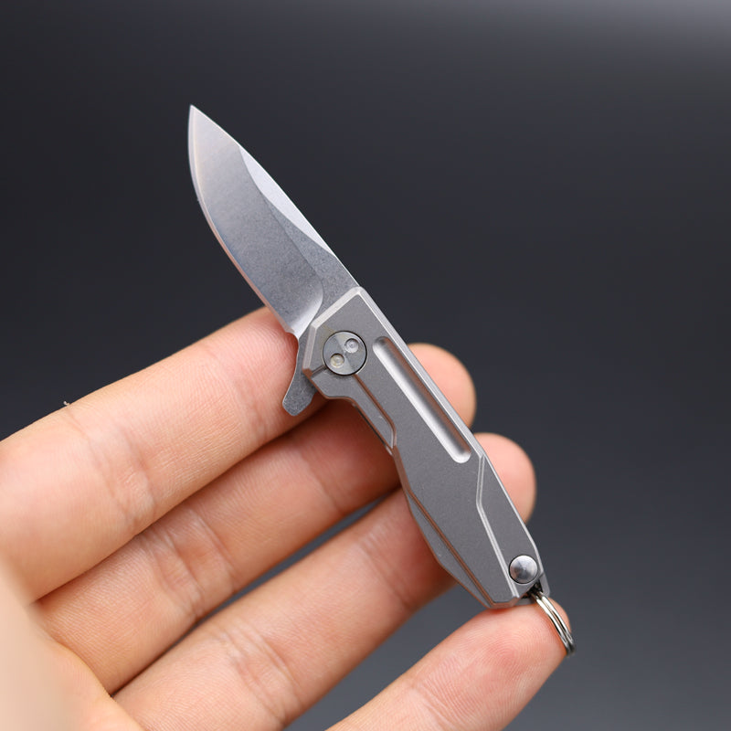 Talosn Key Chain Talon-X Titanium Speedster: Ultra-Portable Titanium Keychain Knife ...