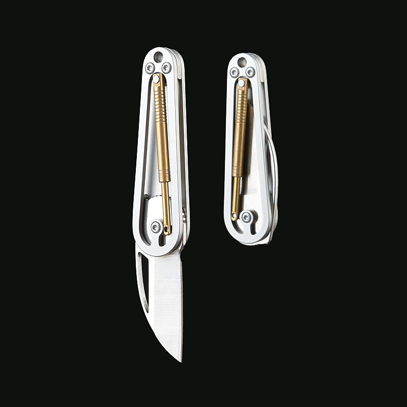 The Pendulum: 7Cr Steel Telescopic Control EDC Folding Knife